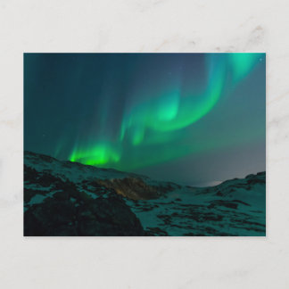 northern lights postcard