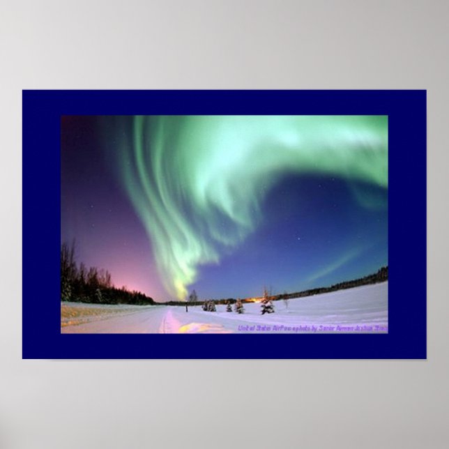 Northern Lights Poster (Front)
