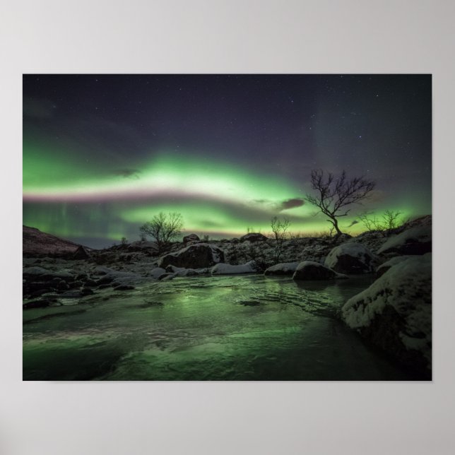 Northern Lights Poster (Front)