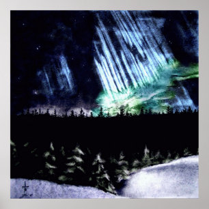 Northern Lights Poster