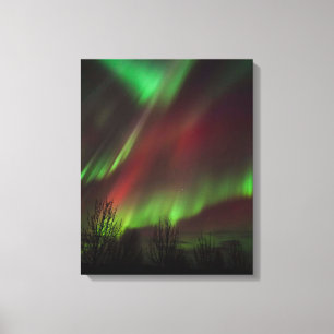 Northern Lights Scandinavia, Iceland Canvas Print