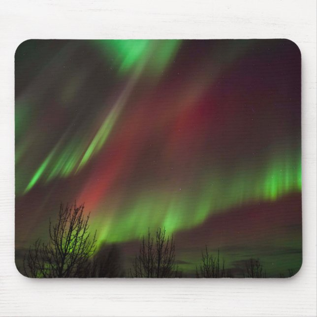 Northern Lights | Scandinavia, Iceland Mouse Pad (Front)
