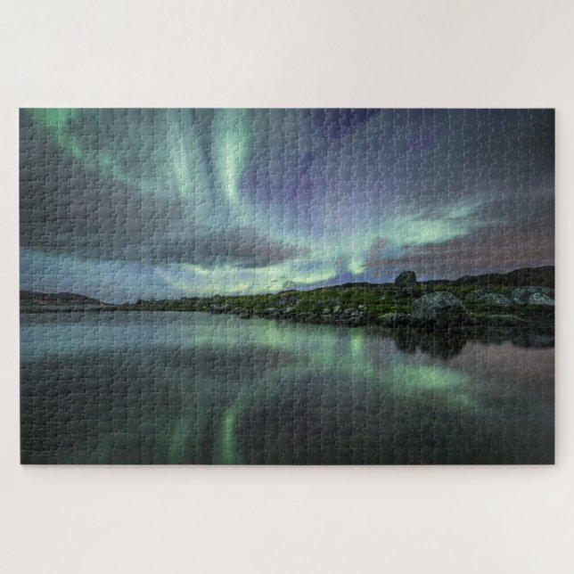 Northern Lights Scandinavia Jigsaw Puzzle (Horizontal)