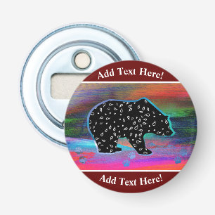 Northern Lights Spirit Bear Bottle Opener