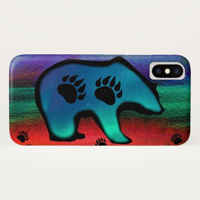 Northern Lights Spirit Bear Case-Mate iPhone Case (Back (Horizontal))