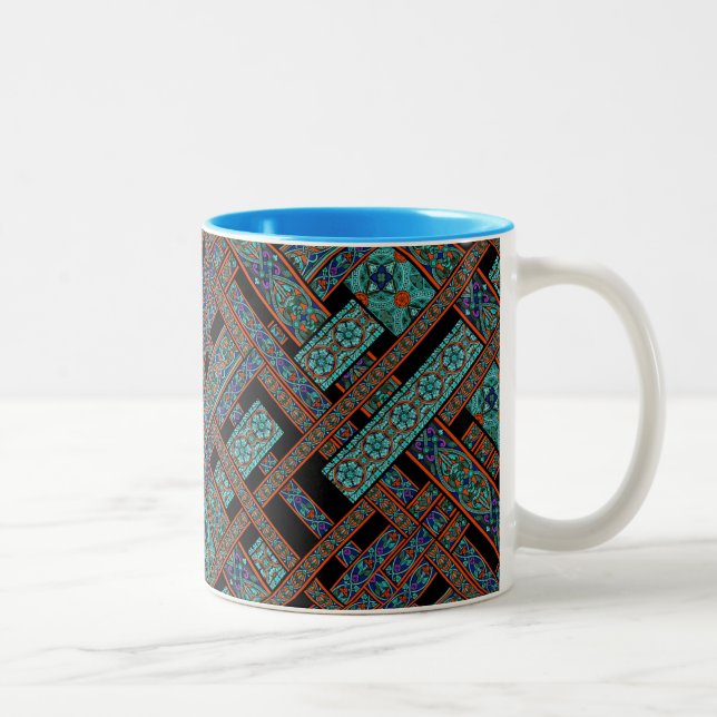Northern Lights Stained Glass Mug (Right)