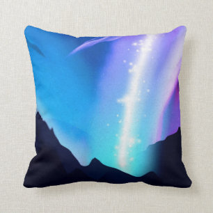Northern Lights Throw Pillow