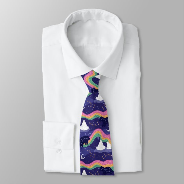 Northern Lights Tie (Tied)