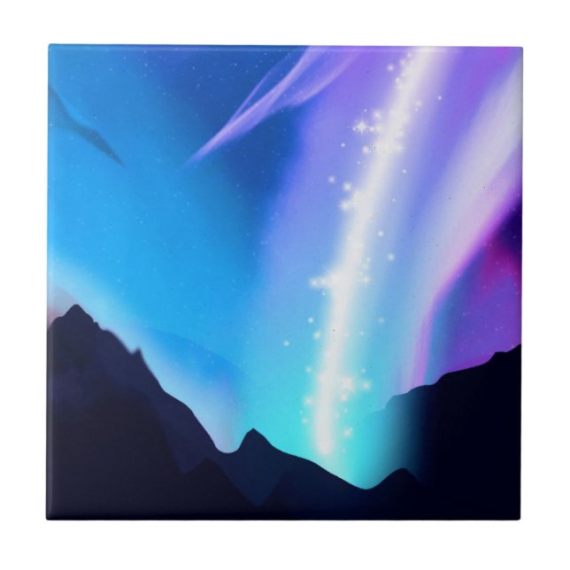 Northern Lights Tile (Front)
