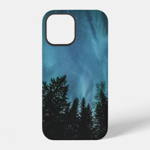 Northern Lights Trees iPhone 12 Case