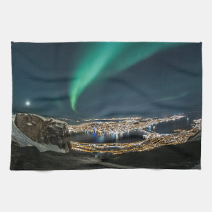 Northern Lights Tromso Kitchen Towel
