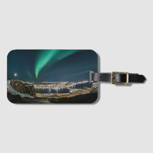 Northern Lights Tromso Luggage Tag