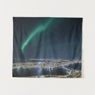 Northern Lights Tromso Tapestry