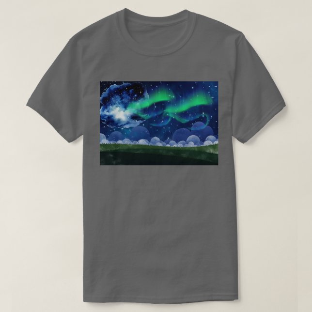 Northern Lights TShirt 7 (Design Front)
