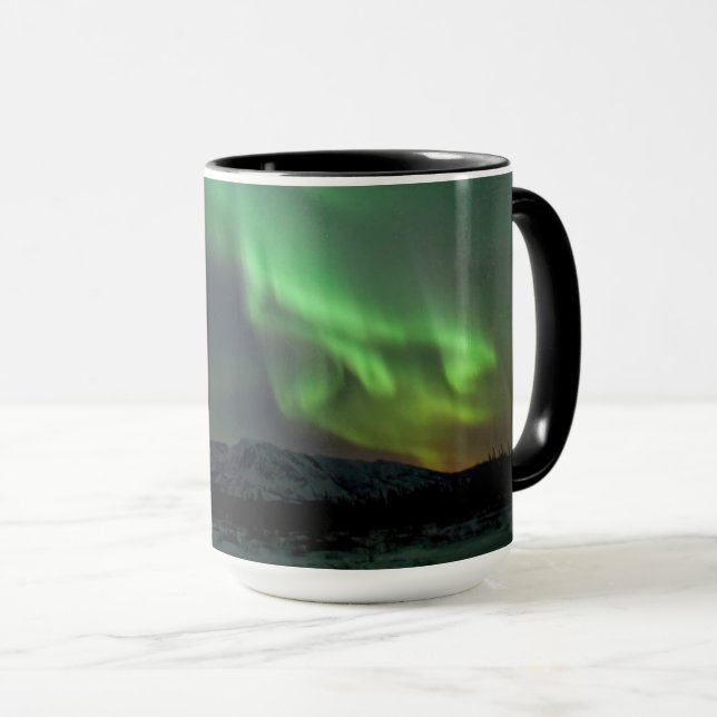 Northern Lights | Whitehorse, Yukon Mug (Front Right)