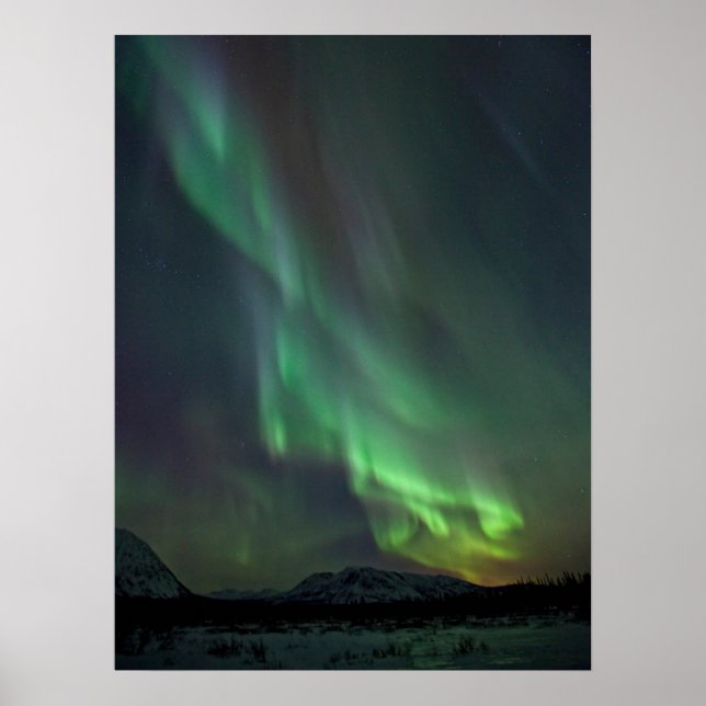 Northern Lights | Whitehorse, Yukon Poster (Front)