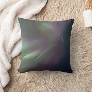 Northern Lights Whitehorse, Yukon Throw Pillow