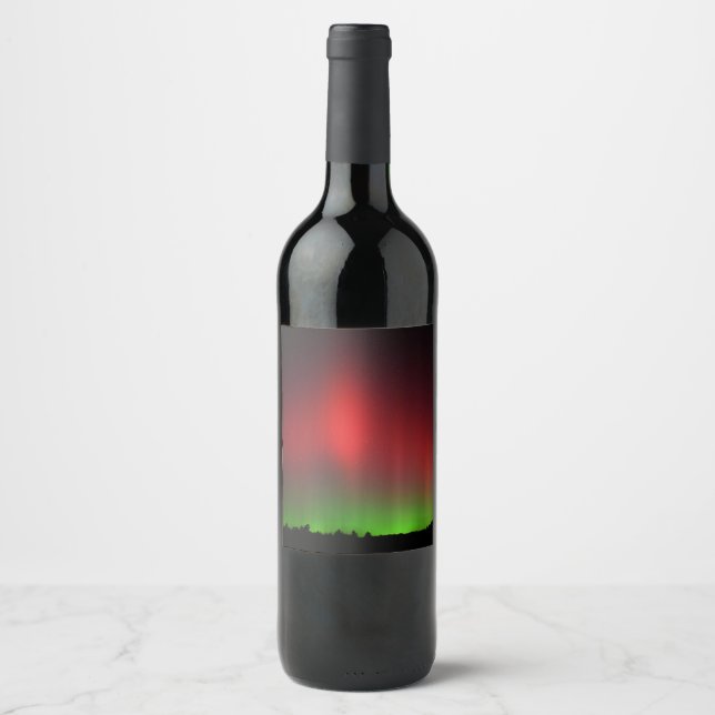 Northern Lights Wine Label (Front)