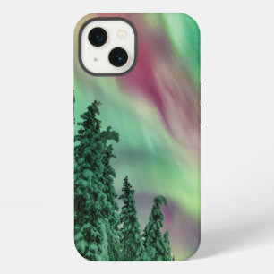 Northern Lights   Winter in Glennallen, Alaska iPhone 13 Case