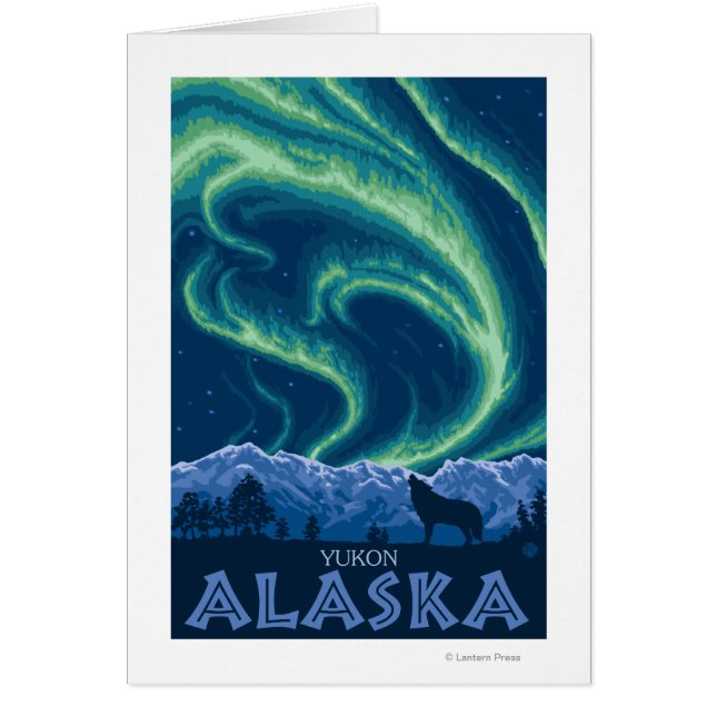 Northern Lights - Yukon, Alaska (Front)