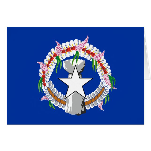 Northern Mariana Islands Flag (Front Horizontal)