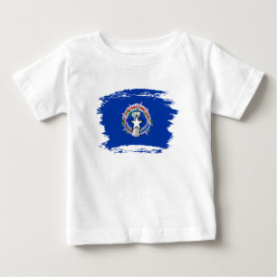 Northern Mariana Islands flag Baby T-Shirt
