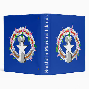 Northern Mariana Islands Flag Binder