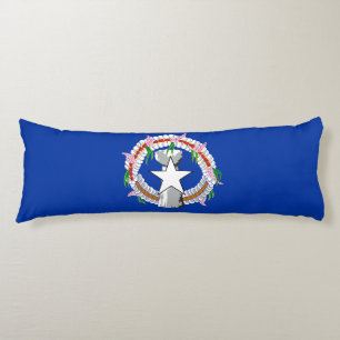 Northern Mariana Islands Flag Body Pillow
