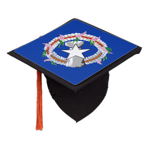 Northern Mariana Islands Flag Graduation Cap Topper