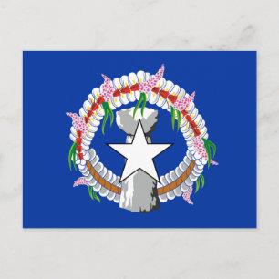 Northern Mariana Islands Flag Postcard
