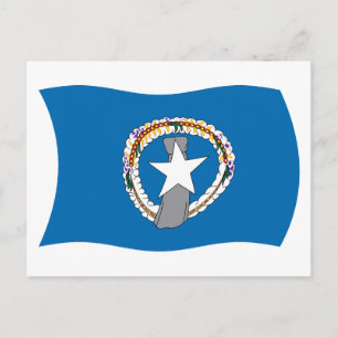 Northern Mariana Islands Flag Postcard