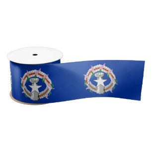 Northern Mariana Islands Flag Satin Ribbon