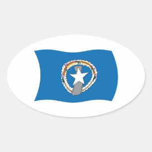 Northern Mariana Islands Flag Sticker