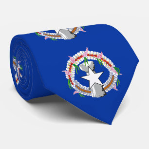 Northern Mariana Islands Flag Tie