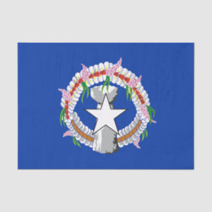 Northern Mariana Islands Flag Tissue Paper