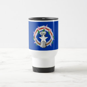 Northern Mariana Islands Flag Travel Mug