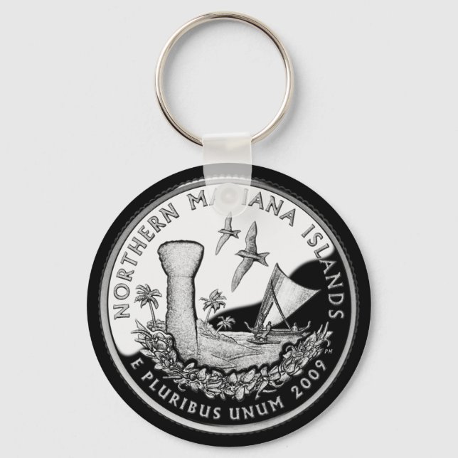 NORTHERN MARIANA ISLANDS KEYCHAIN (Front)