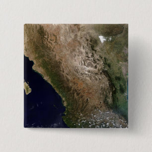 Northern Mexico 2 Inch Square Button