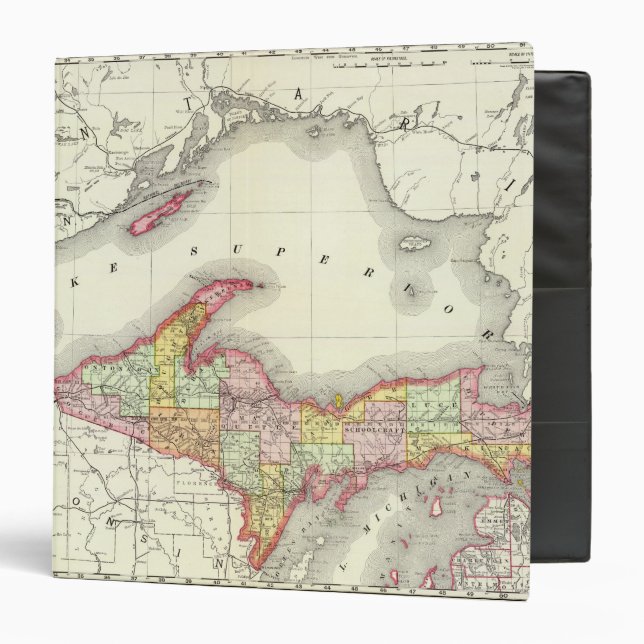 Northern Michigan Binder (Front/Inside)