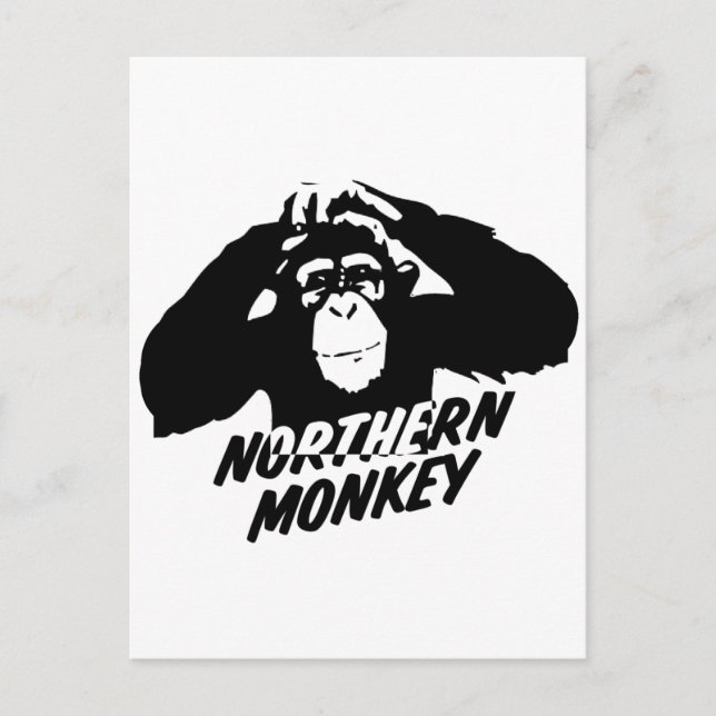 Northern Monkey Postcard (Front)