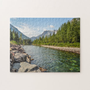 Northern Mountain River Jigsaw Puzzle
