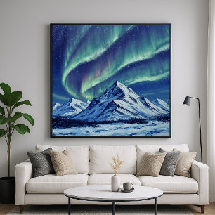 Northern Mountains Poster