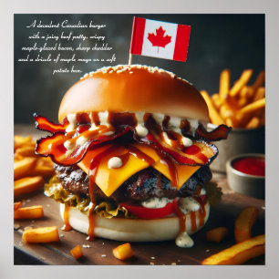 Northern Nibbler: Maple Bacon Bliss Poster