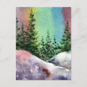 "Northern Nights" Country Roads Postcard