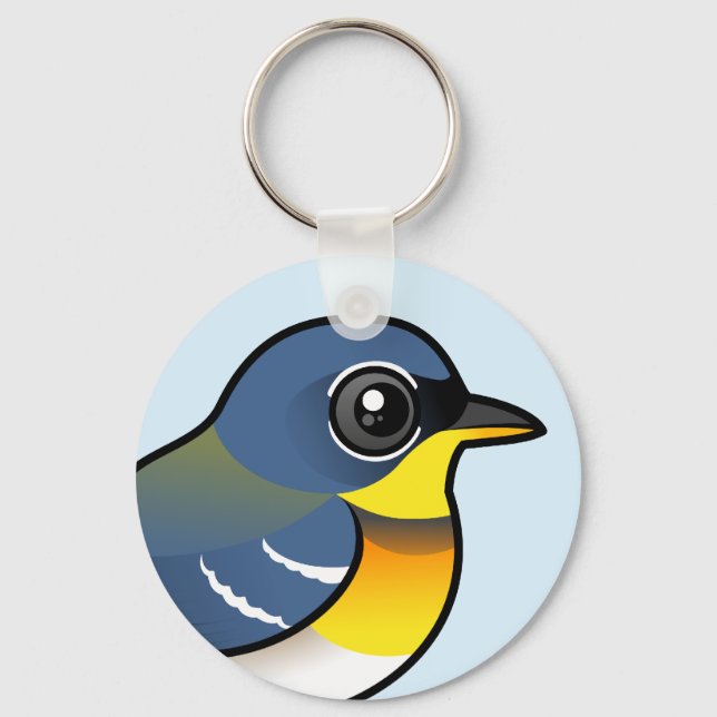 Northern Parula Keychain (Front)