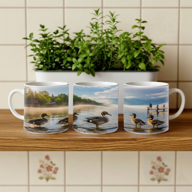 Northern Pintail Ducks Digital Mug Wrap Design (Creator Uploaded)
