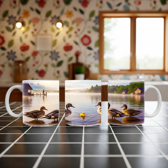 Northern Pintail Ducks Digital Mug Wrap Design (Creator Uploaded)