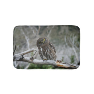 Northern Pygmy Owl Bath Mat