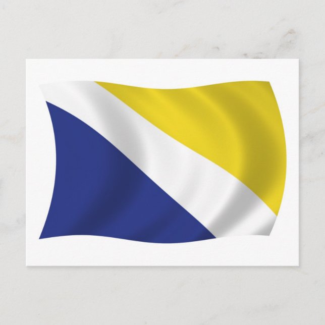 Northern Schleswig Flag Postcard (Front)