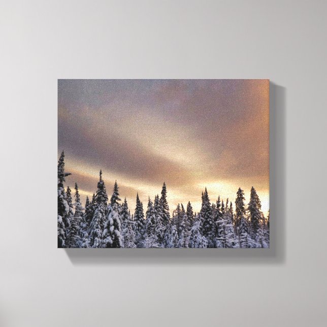 Northern Sky Canvas Print (Front)